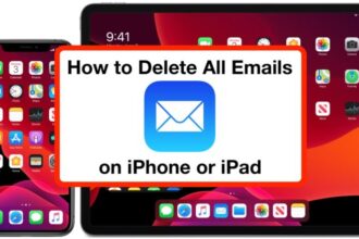 Cara keluarin email di iphone