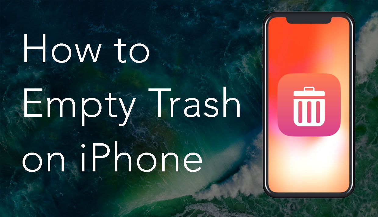 Cara membersihkan sampah iphone