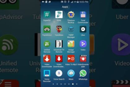 Bagaimana cara memunculkan aplikasi yang tersembunyi di android