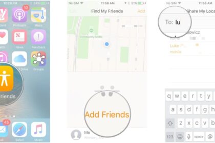 Cara menambah teman di find my iphone