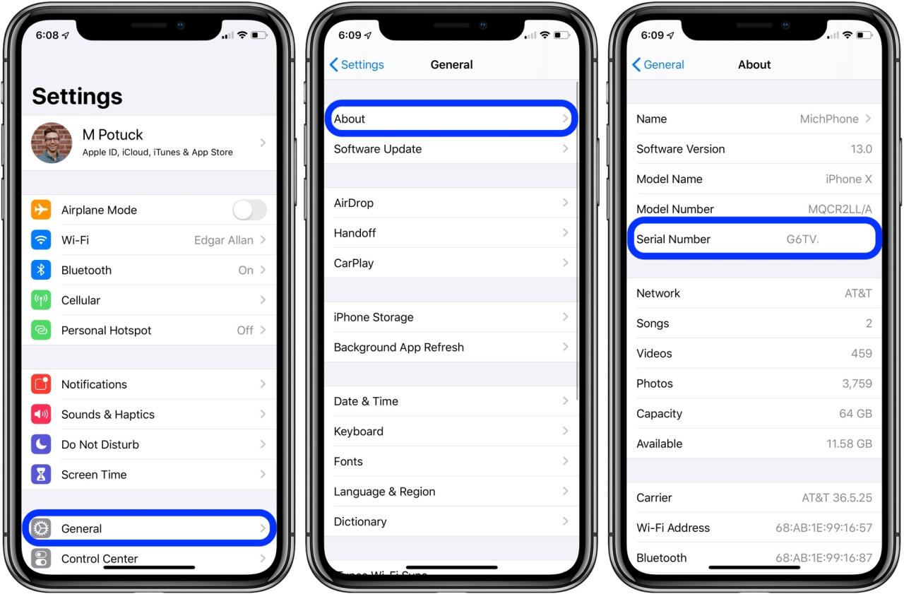 Cara cek serial number charger iphone