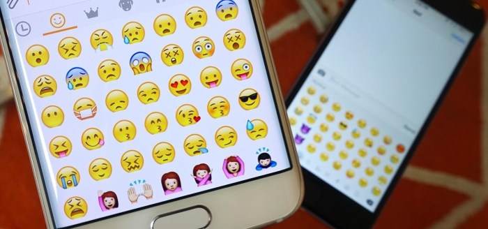 Cara membuat emoji iphone di android