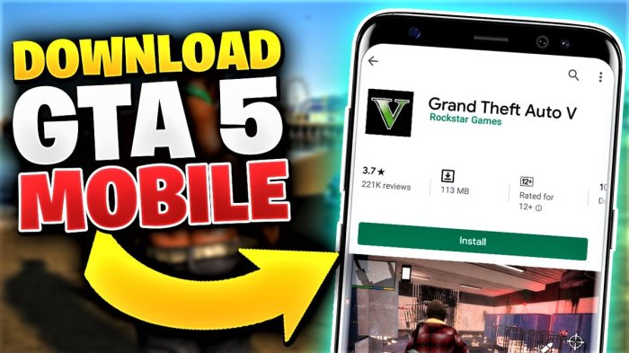 Cara download gta 5 di android