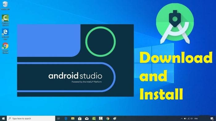 Cara install android studio