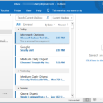 Cara backup email outlook