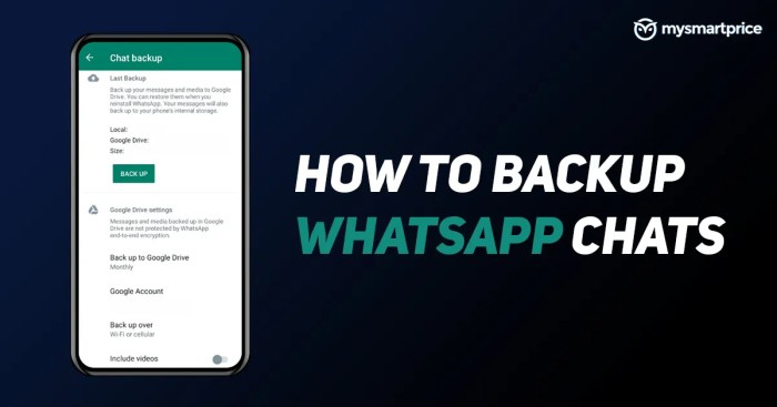 Cara backup wa android