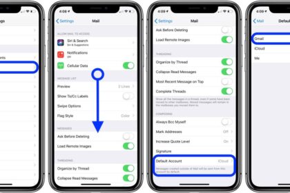 Cara tambahkan email di iphone