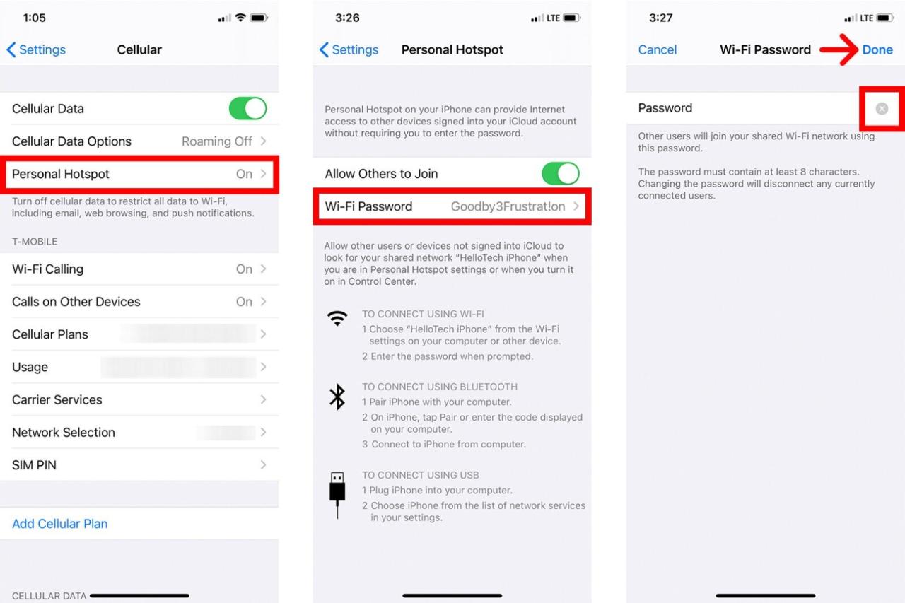 Cara ganti nama hotspot di iphone