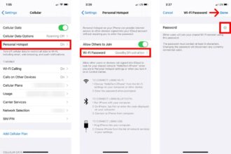 Cara ganti nama hotspot iphone