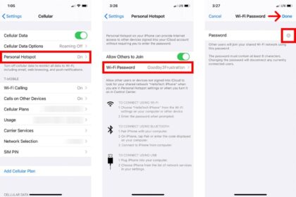 Cara ganti nama hotspot iphone