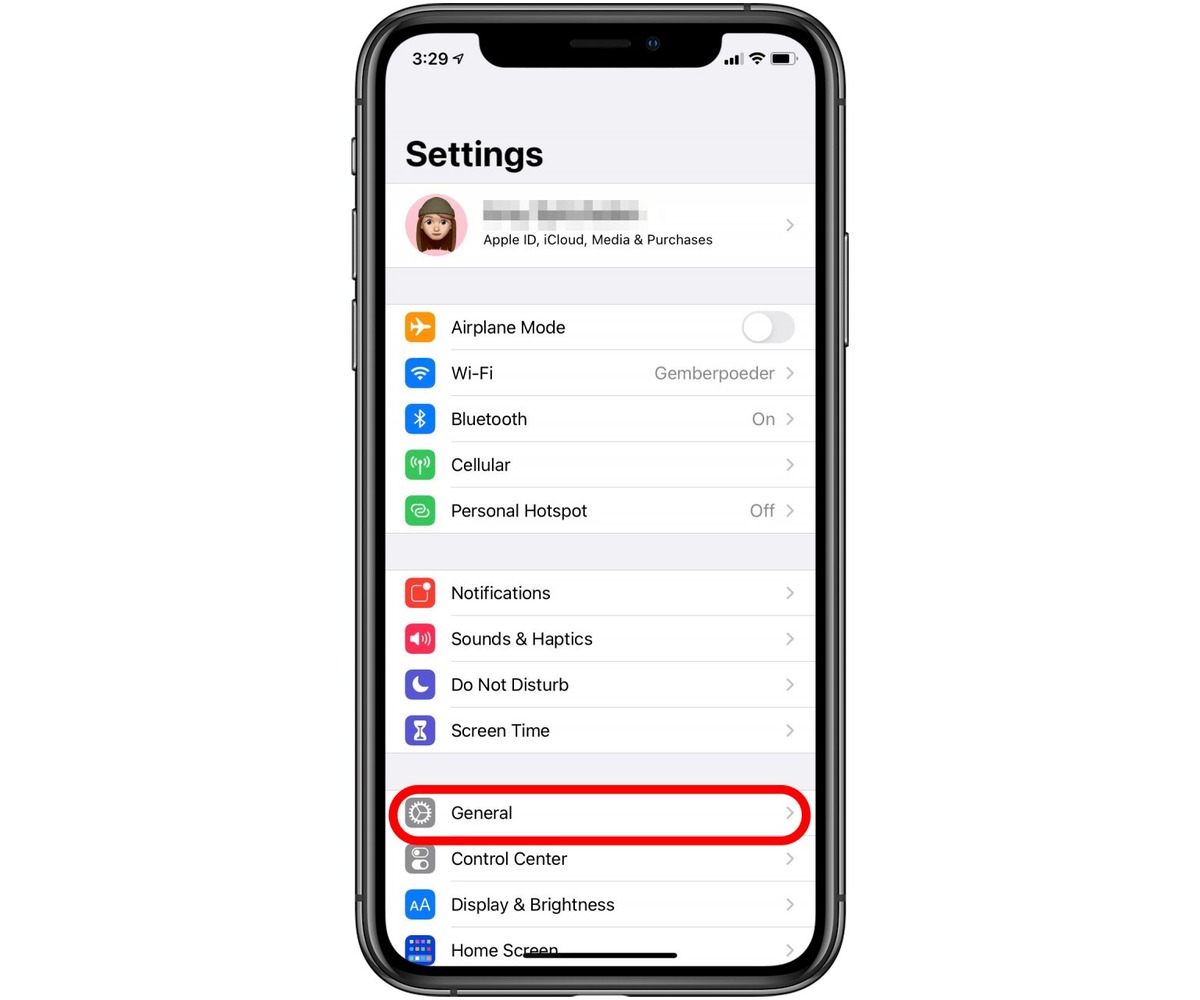 Cara cek ios di iphone