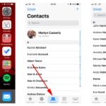 Contacts iphone delete multiple contact once mass do app tap action choose imore ios10 top help