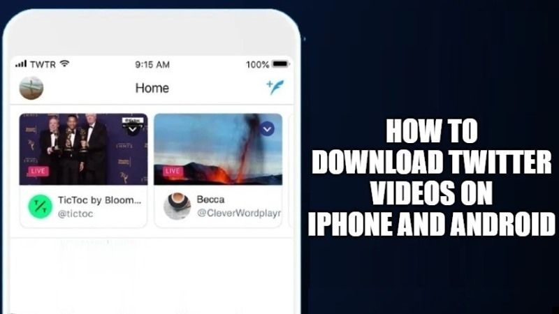 Cara download video twitter di iphone