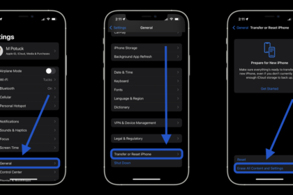 Cara reset pabrik iphone