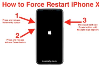 Cara force restart iphone