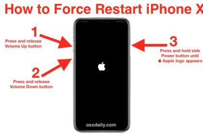 Cara force restart iphone