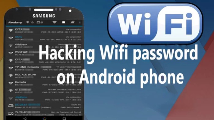 Cara hack pasword wifi dg android