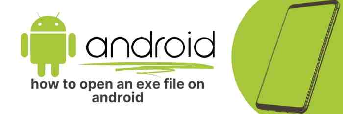 Cara membuka file exe di android