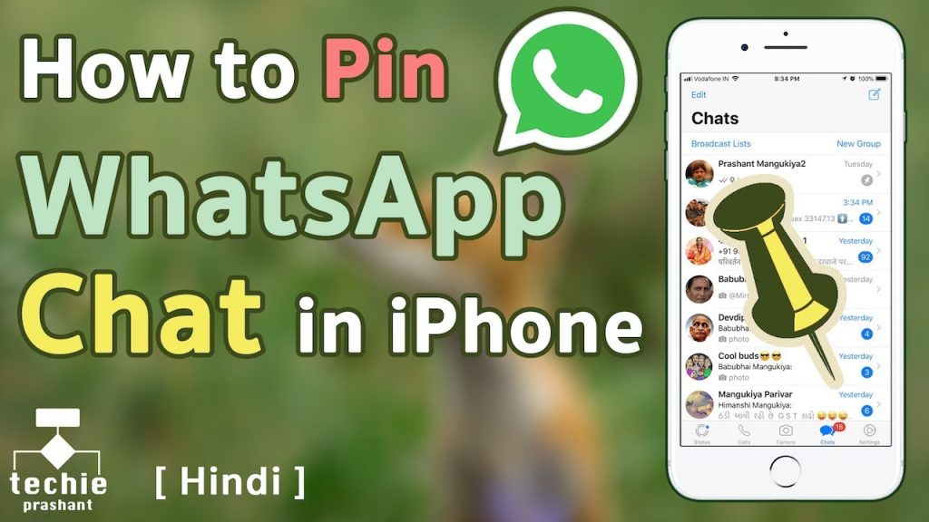 Pinned chats