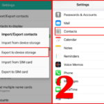 Cara transfer kontak dari android ke iphone