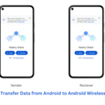 Cara memindah data dari android ke android