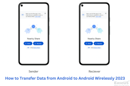 Cara memindah data dari android ke android