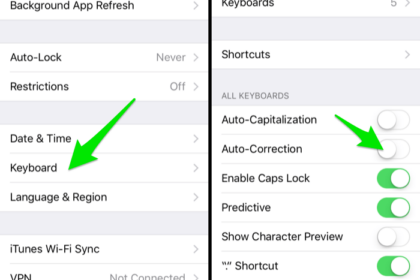 Cara mematikan keyboard otomatis di iphone