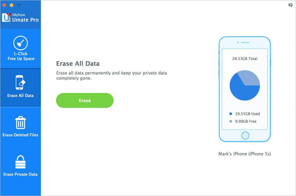 Data erase iphone permanently umate imyfone pro selling securely before completely gone keep private