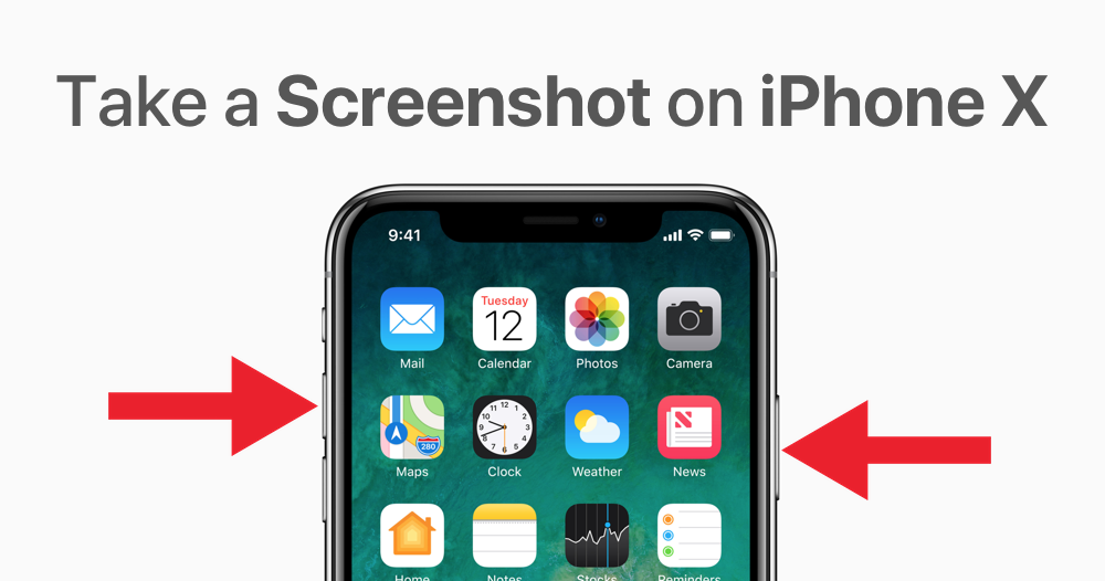 Cara screenshot di iphone