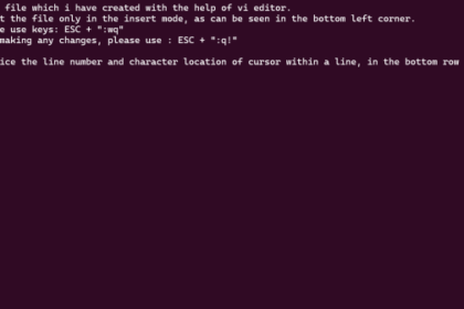 Editor linux commands vim command line text beginner guide