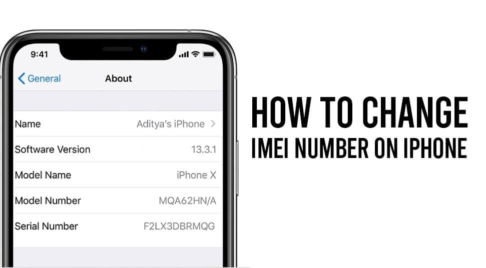 Cara ganti imei iphone