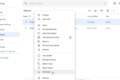 Cara download di google drive limit