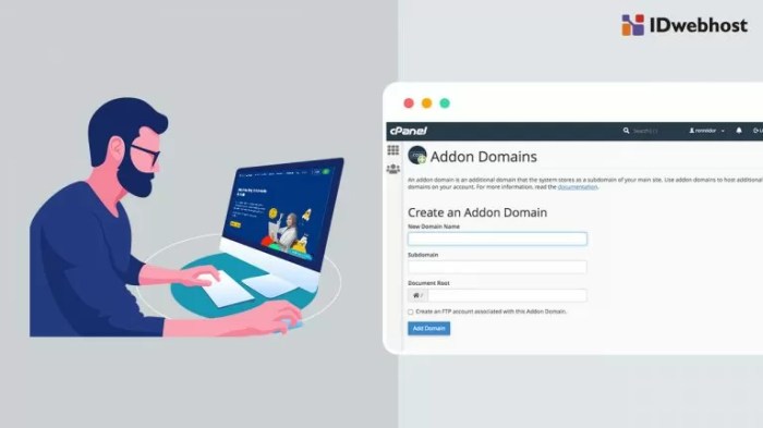 Addon domain rumahweb