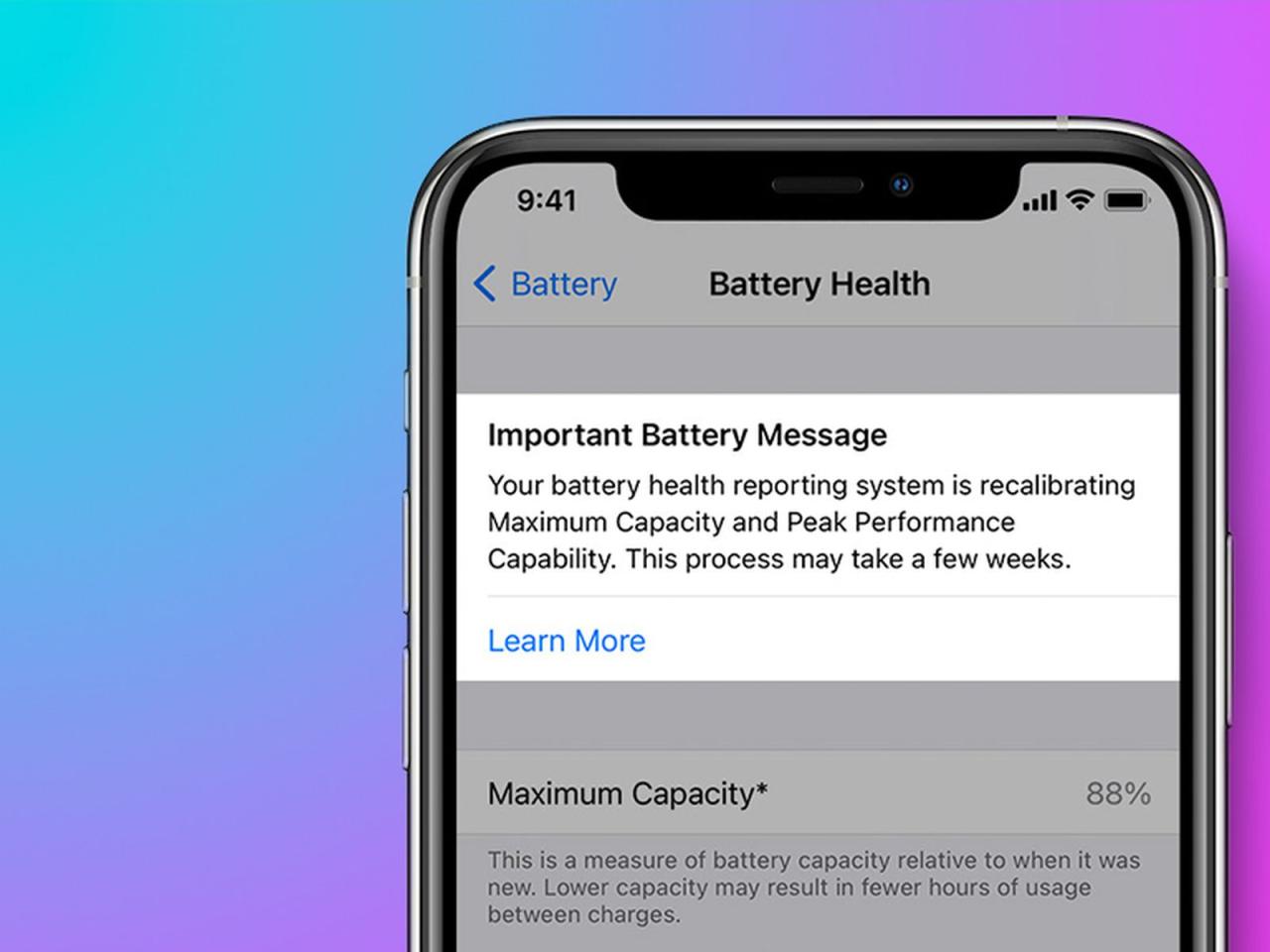 Cara mengembalikan baterai health iphone