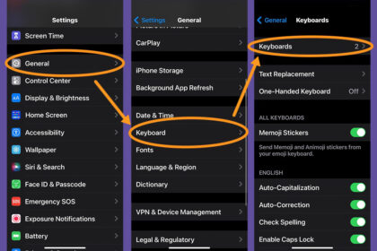 Cara memperbesar keyboard iphone