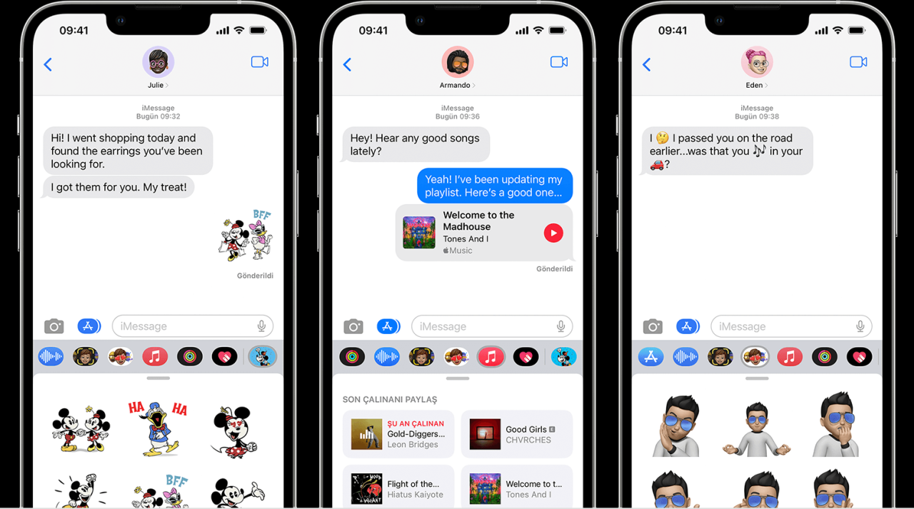 Cara imessage iphone