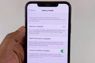 Cara meningkatkan kesehatan baterai iphone