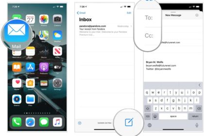 Cara buat email di iphone