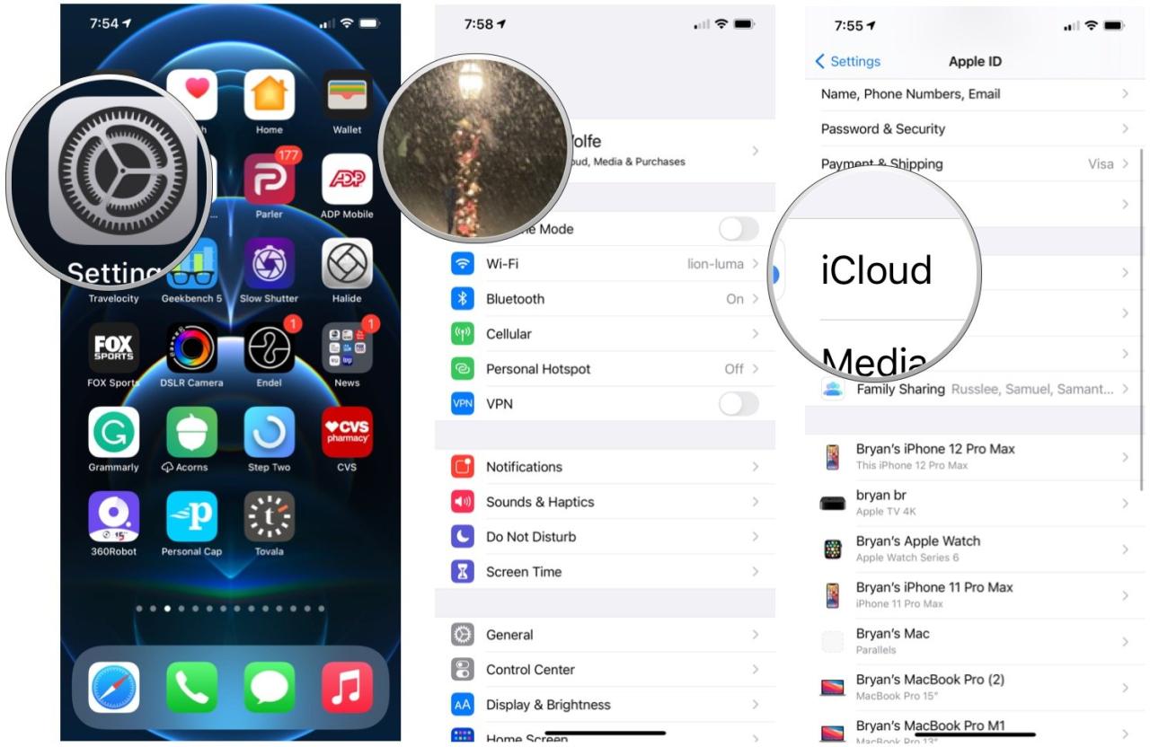 Icloud account create