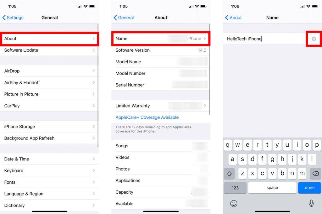 Cara ganti nama wifi di iphone