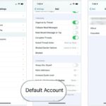 Cara ganti akun email di iphone