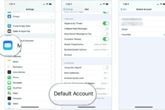 Cara ganti akun email di iphone