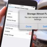 Cara mengatasi penyimpanan iphone penuh