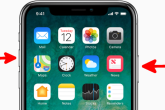 Cara screenshot di iphone x