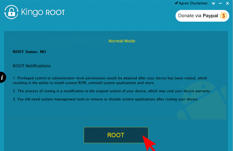 Cara root pakai pc