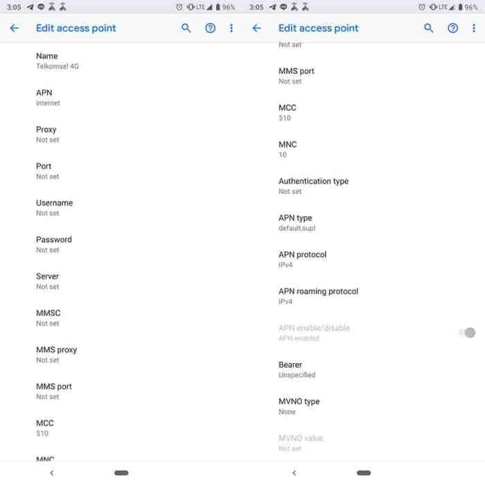 Cara setting apn telkomsel 4g lte tercepat di android
