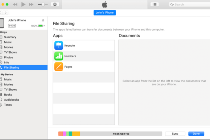 Cara transfer file dari iphone ke laptop