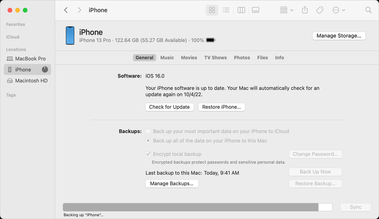 Cara backup data iphone ke laptop