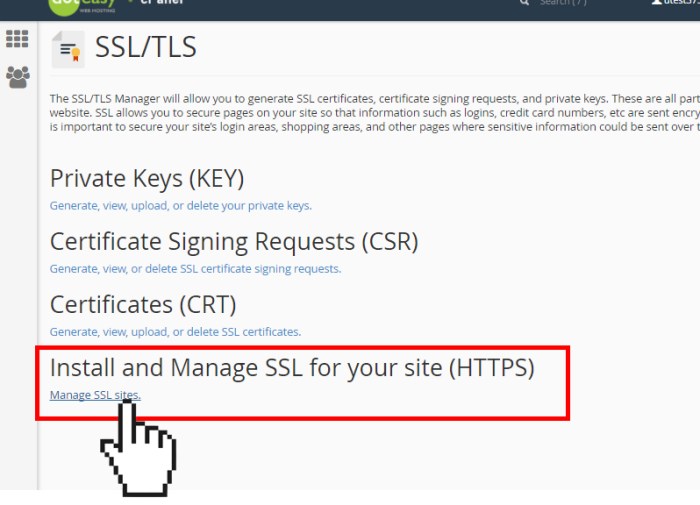 Cara setting ssl di cpanel