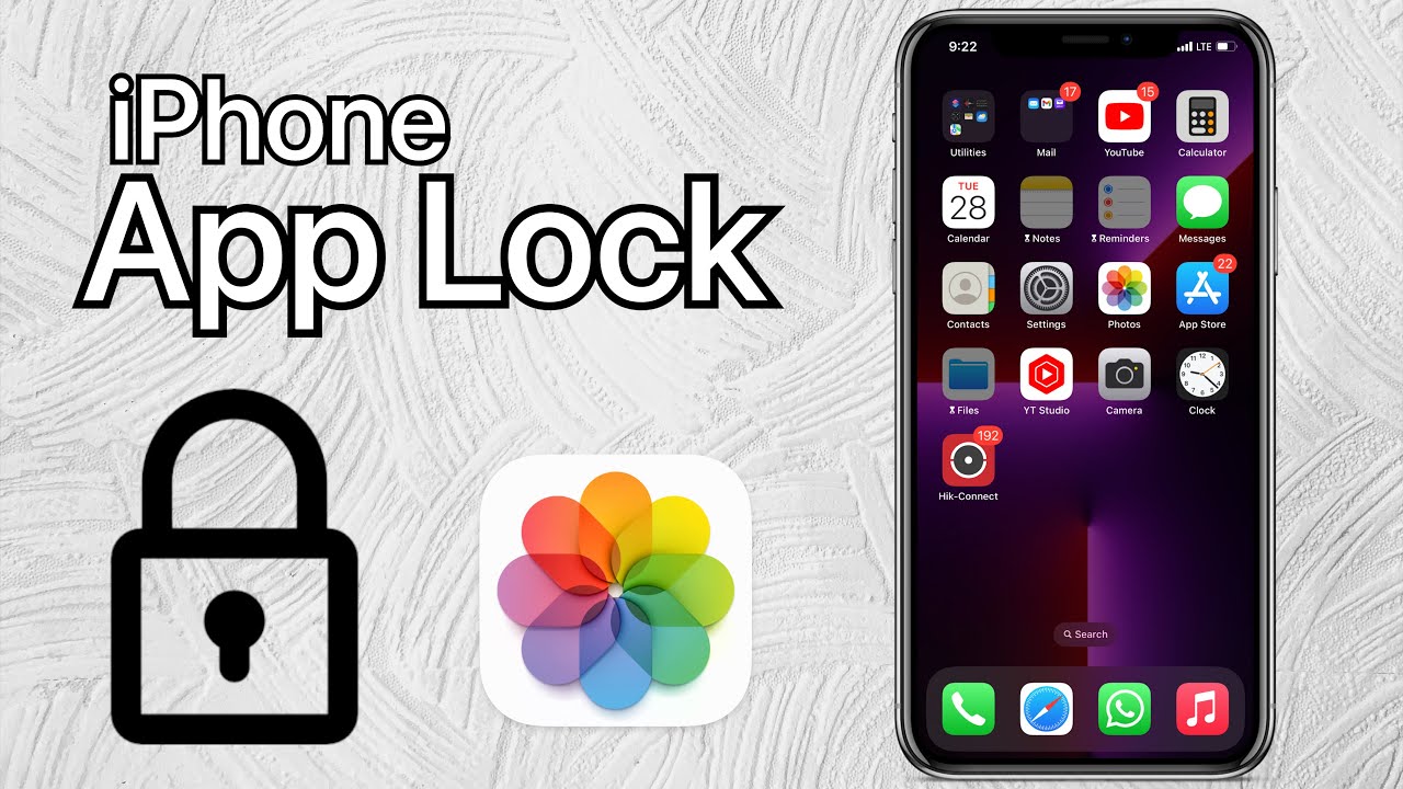 Cara lock galeri di iphone